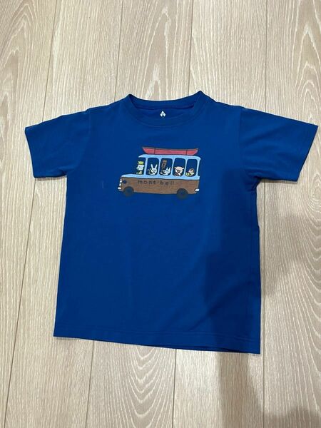 mont-bell モンベル 半袖Tシャツ　130 WIC.T ウィックロン　モンベルt　　　　