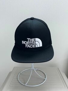 THE NORTH FACE ノースフェイス キャップ 黒 帽子 ブラック ロゴ TNF キッズ トラッカー ユニセックス　ＫＬ　