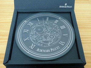  Audemars Piguet AUDEMARS PIGUET Novelty glass made ornament plate rare goods rare goods 