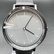未使用 腕時計 10 watch 003 (BLACK × white) 箱付 クォーツ 10ウォッチ 動作未確認 電池切れ g5-73_画像2