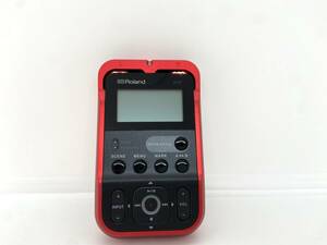 * finest quality beautiful goods *Roland Roland R-07 red recorder #2256