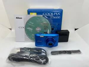 ☆良品☆NIKON ニコンcoolpix S3600 コンパクトデジタルカメラ　#2259