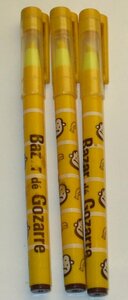  unused B goods *Bazar de Gozarre 3 pcs set ( yellow )