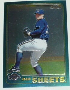 topps Chrome /Brewers*Ben SHEETS(T206)