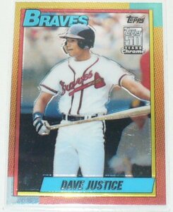 topps 50YEARS Chrome/BRAVES*DAVE JUSTICE(48T)