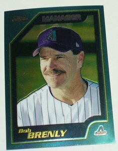 topps Chrome /DIAMOND*MANAGER Bob BRENLY(T147)