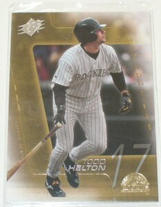 UPPER DECK/ROCKIES*TODD HELTON(88)SPX 2001