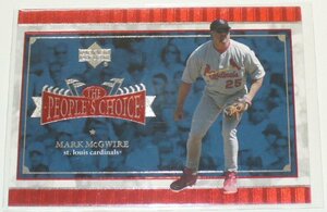 UPPER DECK*MARK McGWIRE(PC3)THE PEOPLE'S CHOICE