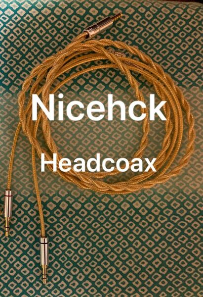 NICEHCK headcoax 両出し3.5mm Dap側4.4mm