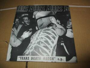 EP 　h100S 　TEXAS DEATH MATCH　パンク・ロック　ハードコア　PUNK