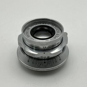 Chiyoko SUPER ROKKOR 45mm f2.8 千代田光学 スーパーロッコール minolta ミノルタ Leica ライカ Lマウント 梅鉢