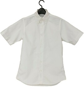 INDIVIDUALIZED SHIRTS　インディビジュアライズシャツ　半袖　ボタンダウン　オックスフォード　14 1/2　STANDARD FIT　米国製