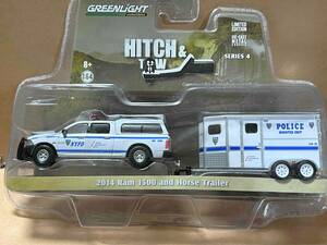  未使用グリーンライト　ニューヨーク市警察　GREENLIGHT HITCH & TOW NYPD 201４　１１