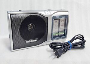 AM/FM　ポータブルラジオ　RAD-T208S　Audio Comm　！！