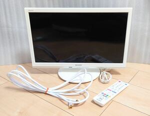 SHARP　シャープ　AQUOS　アクオス　ハイビジョン液晶テレビ　2T-C19AD　19V型　！！　☆美品☆