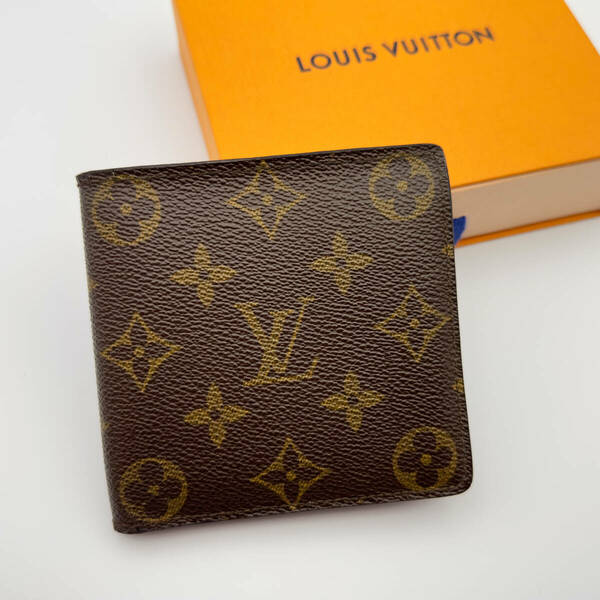 LOUIS VUITTON ルイヴィトン　モノグラム　ポルトフォイユ　マルコ　折財布