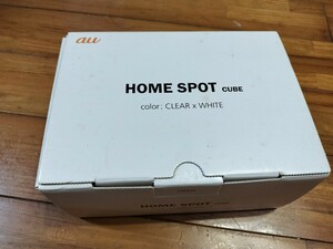 au HOME SPOT CUBE ホームスポットキューブ PXH11RWA、 Wi-Fiルーター