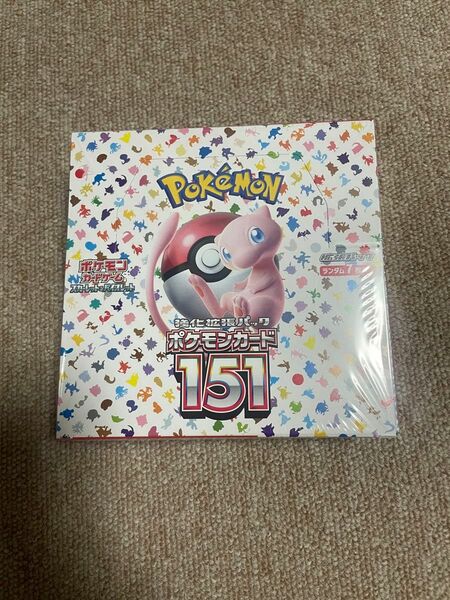 ポケモンカードゲーム 拡張パック ポケモンカード151 未開封シュリンク付き1BOX