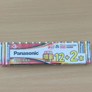 Panasonic　アルカリ乾電池　単3形　14本