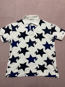 ★XL★　OG Vintage NIGO BAPE ベイプ　エイプ　スター　ポロシャツ　ポロ　シャツ　限定　Sta star polo shirt NFS blue