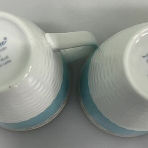 【未使用品】Noritake ノリタケ ハミングブルー マグペアセット マグカップ ブルー の画像5