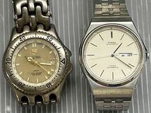 【ジャンク扱い】　腕時計 10本SEIKO CASIO シチズン　CITIZEN FOSSIL等　まとめ売り_画像4