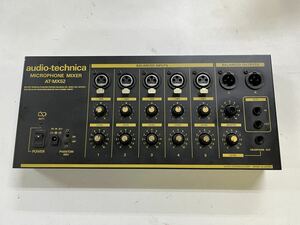 【ジャンク品】audio-technica アナログミキサー ミキサー MICROPHONE MIXER AT-MX52