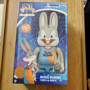 未開封 新品 BUGS BUNNY 100% & 400%バックスバニーベアブリック Space Jam: A New Legacy × BE@RBRICK