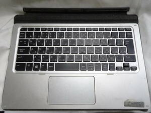 HP ヒューレットパッカード Elite x2 1012 G1 G2 用 Travel Keyboard 純正バックライトキーボード Model HSTNN-D72K 通電確認済
