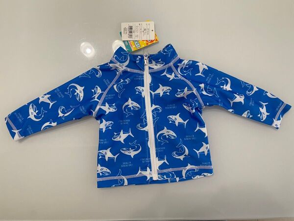 【新品未使用】男の子用 ラッシュガード 80cm