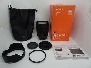 【美品★フィルターおまけ】FE 24-105mm F4 G OSSレンズ SEL24105G