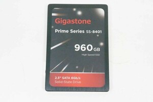 Gigastone 960GB 2.5インチ SSD Prime Series SS-8411 High Speed SATA 6Gb/s フォーマット済 使用時間5000時間以下 A588