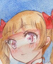 Art hand Auction 아이사키 에미루의 손그림 + HUGtto 러프 카피! 프리큐어 큐어 마쉐리, 만화, 애니메이션 상품, 손으로 그린 그림