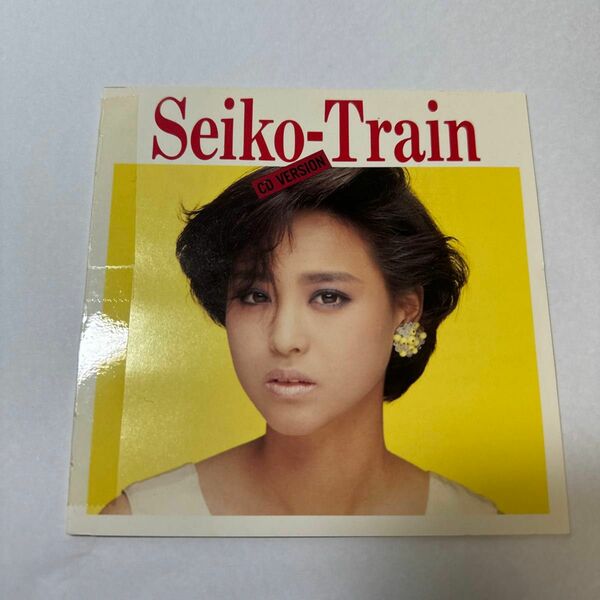 松田聖子　Seiko Train ユーミン　コレクション　1985年　貴重CD 帯付きですが　販売店の印あり