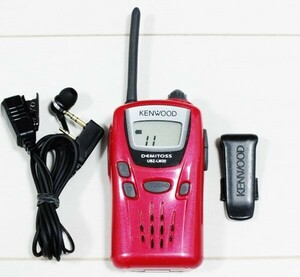 KENWOOD special small electric power transceiver UBZ-LM20 red 