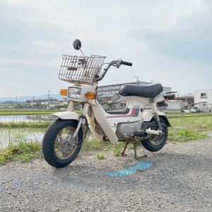 【HONDA】シャリー50 A-CF ノーマル　純正　実働車　角目シャリー