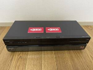 SHARPブルーレイディスクレコーダー　BD-NW520 2018年 /BD-W1000 2011年2台まとめ ジャンク