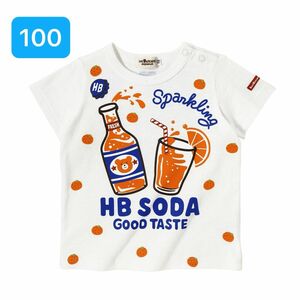 100 新品 ミキハウス ホットビスケッツ 半袖Tシャツ