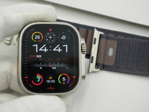  used clean * Apple watch Ultra 2 49mm titanium indigo Alpine Loop M*MRET3J/A Apple Watch Ultra2*