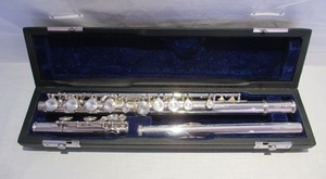  SANKYO FLUTES MFG CO ETUDE SAYAMA サンキョウ エチュード フルート 頭部 925 管楽器 ケース付 ジャンク品