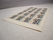 記念切手　国際文通週間 京師（1958年） 24円×20枚 1シート_画像3