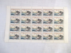 記念切手　国際文通週間 桑名（1959年） 30円×20枚 1シート