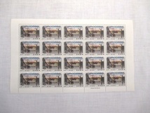 記念切手　国際文通週間 日本橋（1962年） 40円×20枚 1シート_画像1