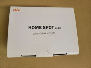 au Home SPOT CUBE ホームスポット キューブ Wi-Fiルーター
