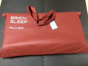 BRAIN SLEEP ブレインスリープ ピロー HIGH ハイ まくら 枕 日本製 安眠枕 スタンフォード式 最高の睡眠 美品 PILLOW カバー 付