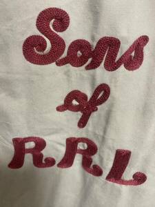 【送料無料】RRL ダブルアールエル ラルフローレン 長袖 ワークシャツ Ralph Lauren Men's L/S Cotton Work Shirts XS 刺繍SONS OF RRL