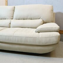 RELAX FORM リラックスフォーム TREVISO トレビソ 2.5人掛けソファ ラブソファ 関家具 モダン レザーテックス 北欧スタイル EE139_画像5