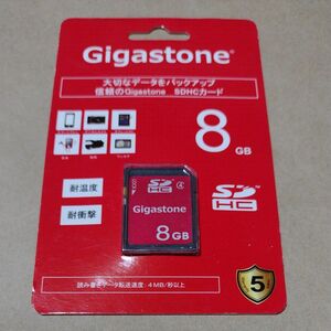 SDHCカード（8GB）Gigastone　Class4