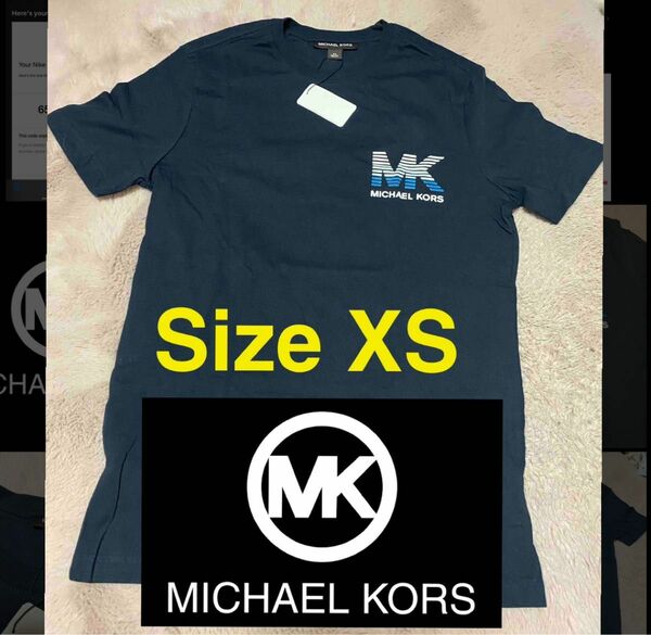 Michael Kors Tシャツ XS ネイビー