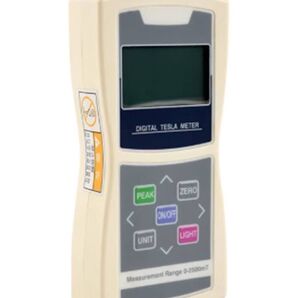 デジタルガウスメーター テスラメーター 磁場測定器 ラジアルホールプローブ 測定範囲 0-2500 mT 25000Gs